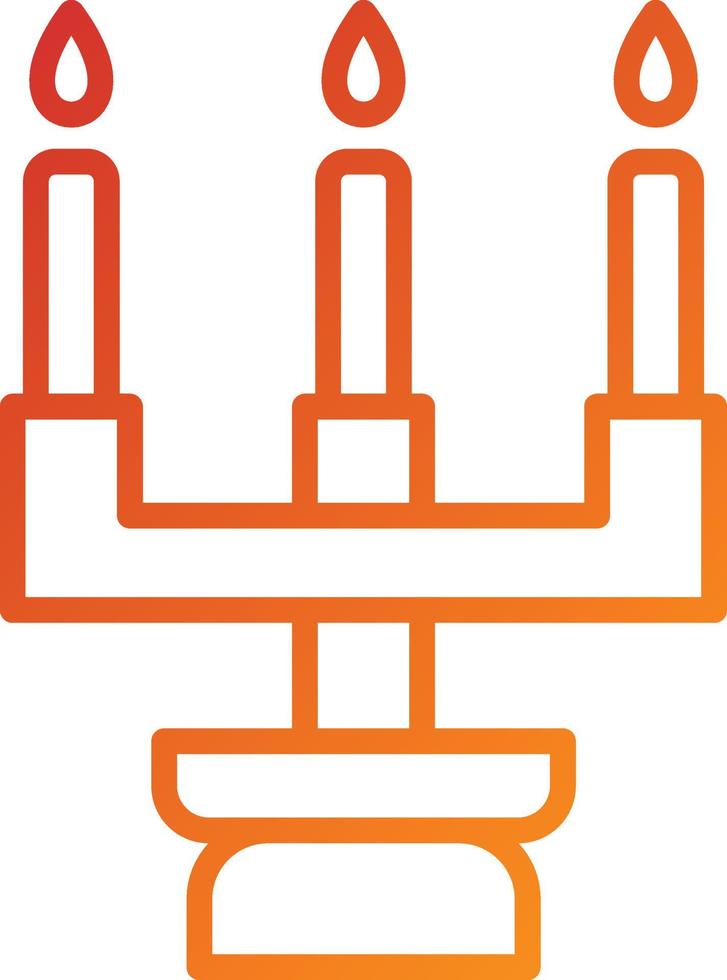 Candlestick Icon Style vector