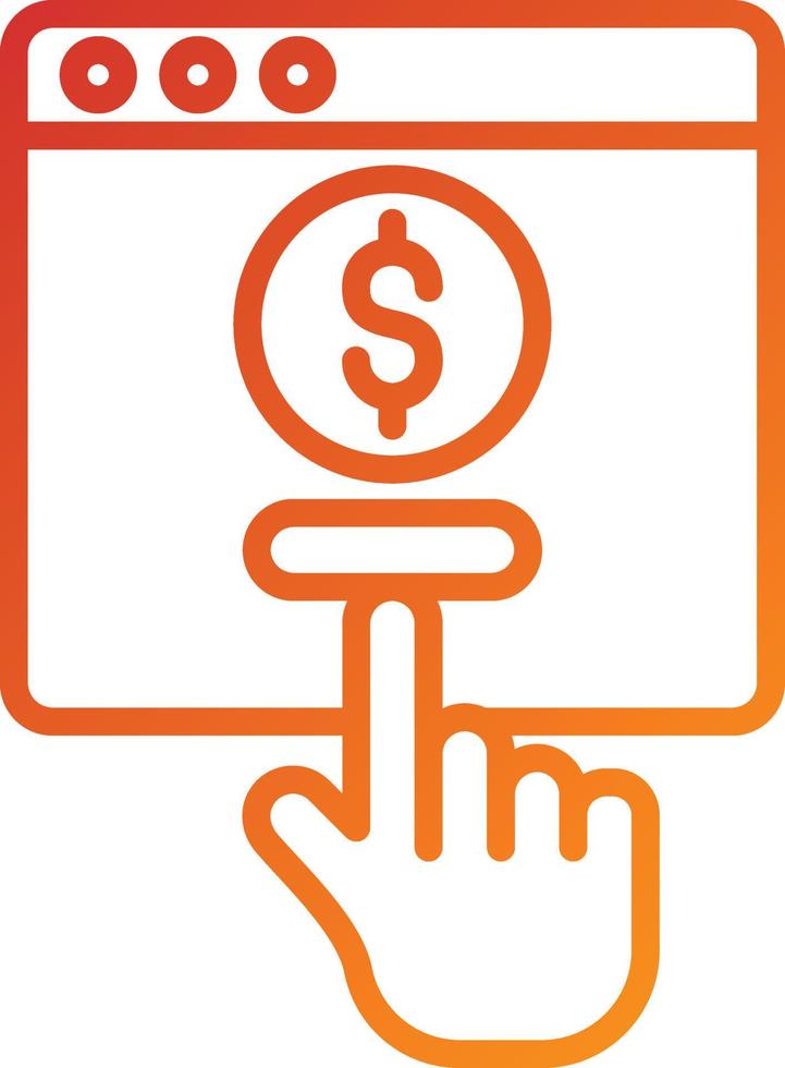 Subscription Model Icon Style vector