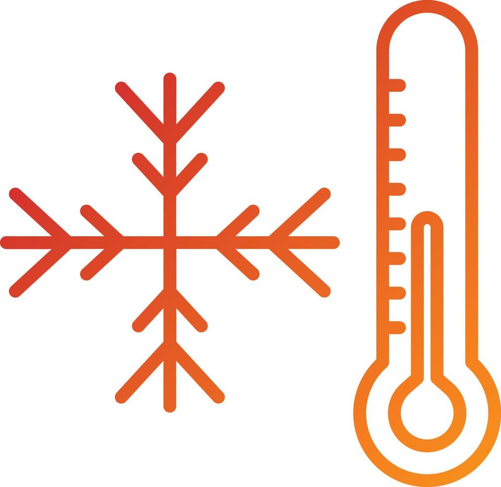 Cold Icon Style vector