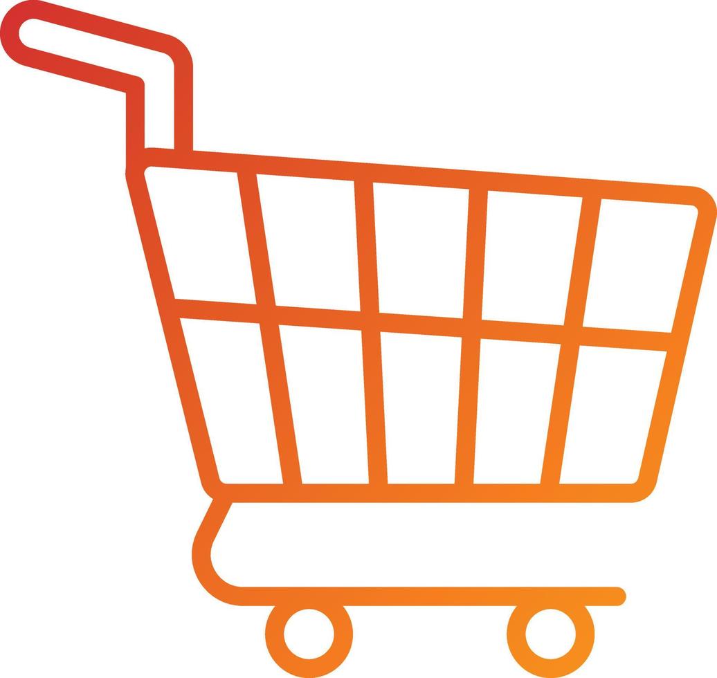 Shopping Cart Icon Style vector