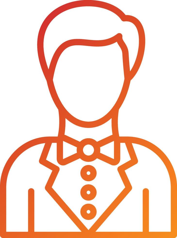 Groom Icon Style vector