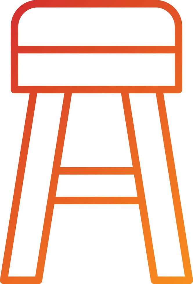 Stool Icon Style vector