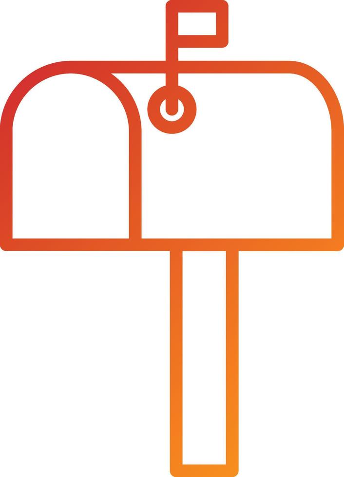 Letterbox Icon Style vector