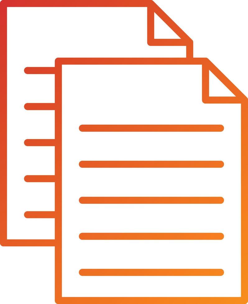 Copy Icon Style vector