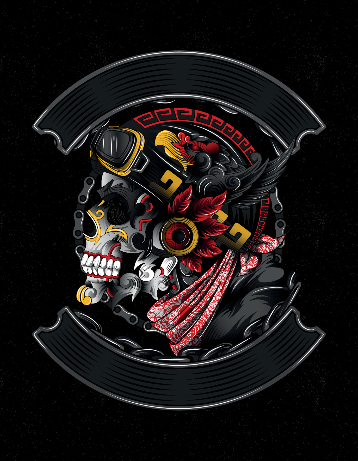 skull chopper