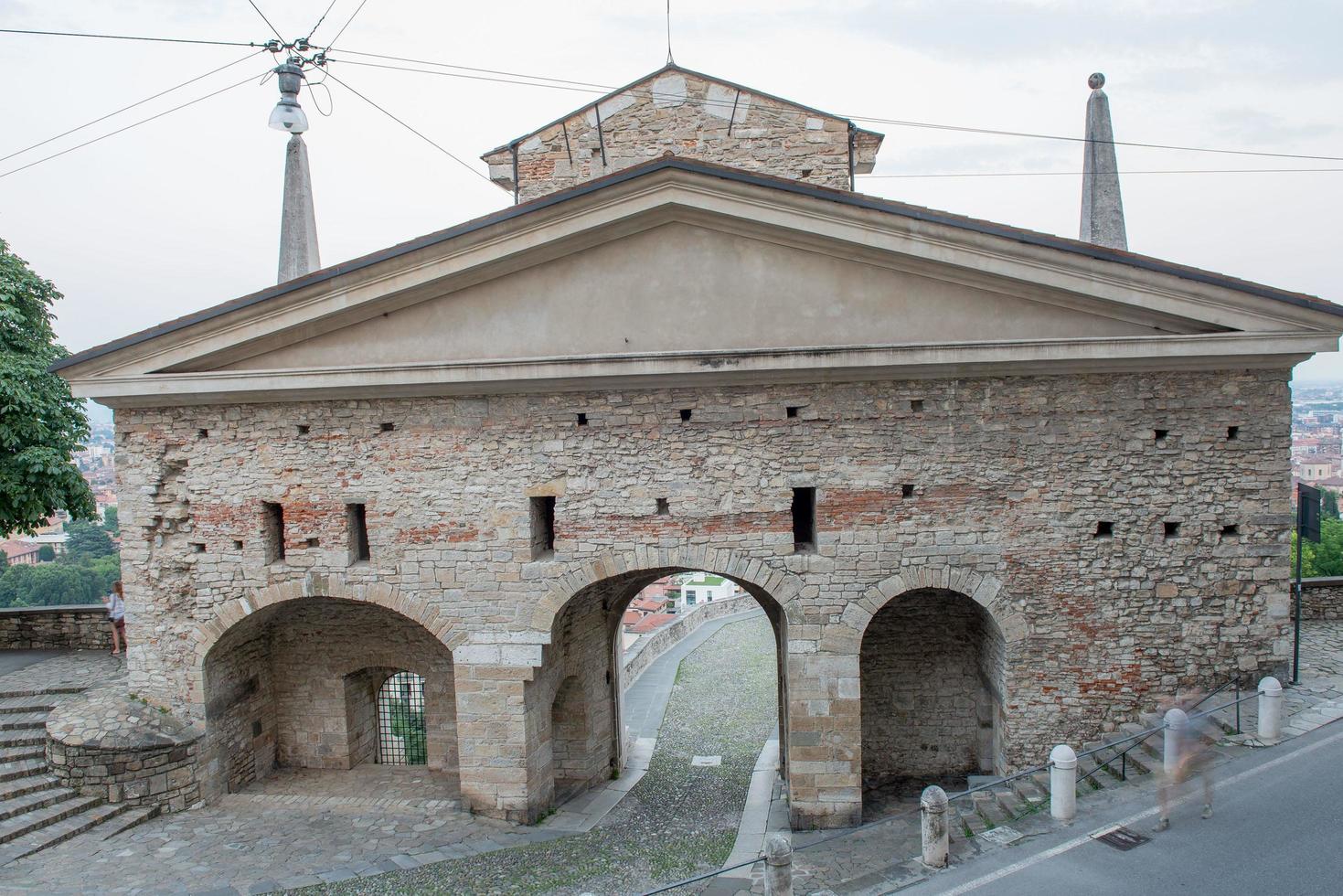 Porta San Giacomo in Bergamo photo