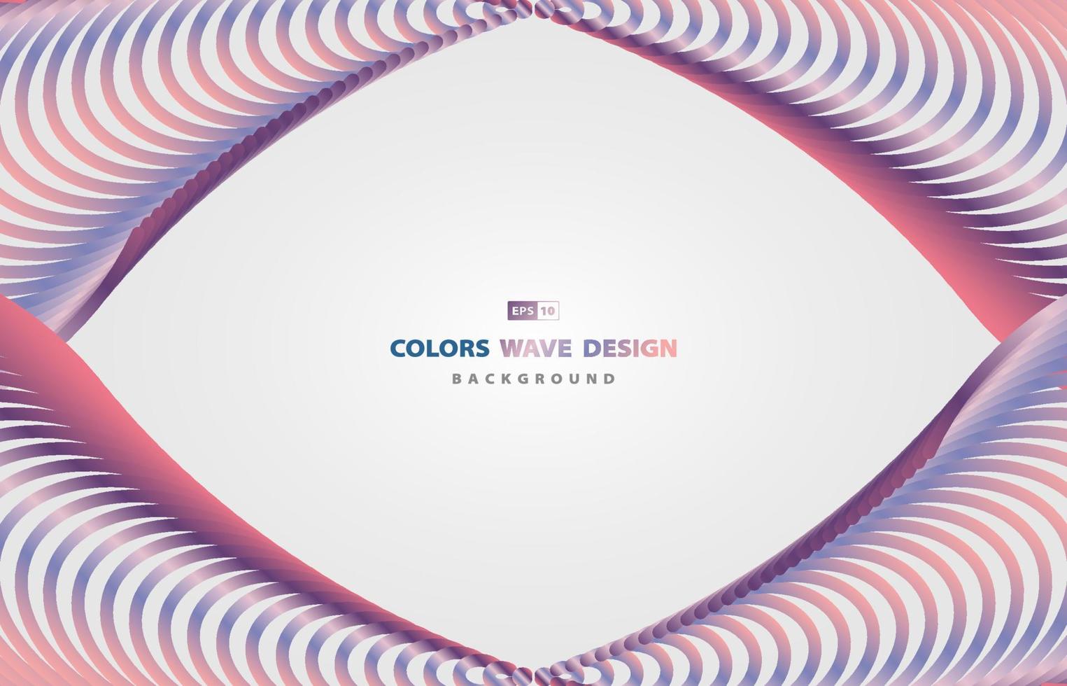 Abstract colorful gradient purple lines template overlapping design. Copy space of text design decorative background. Illustration vector