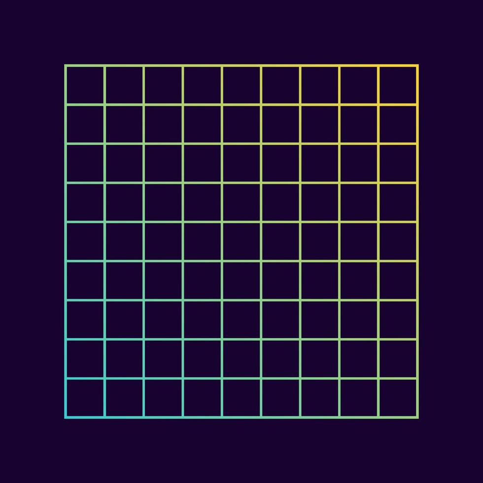 Futuristic Abstract Background of Retro 80s, 90s Style. Retrowave, Synthwave, Vaporwave Background. Geometric Neon Grid Pattern. Glitch Effect. Abstract Modern Design. Isolated Vector Illustration.