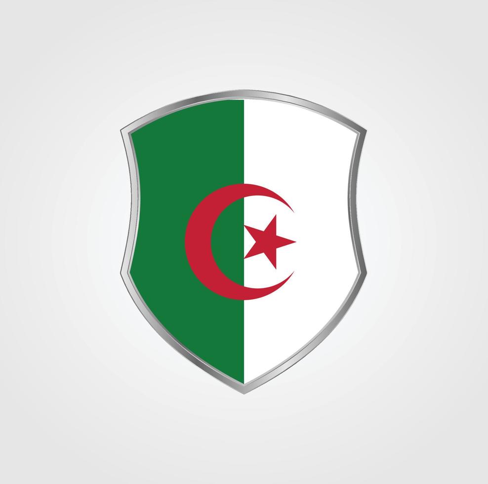 Algeria Flag Design vector
