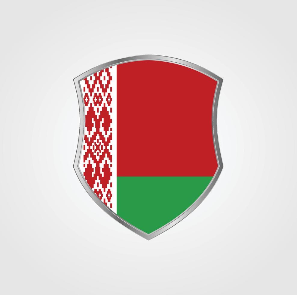 diseño de la bandera de Bielorrusia vector