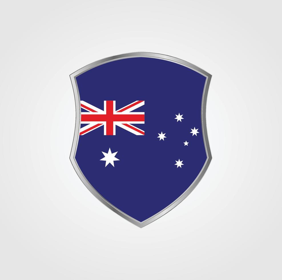 diseño de la bandera de australia vector