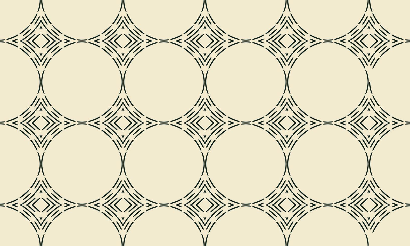 Geometric seamless pattern vector