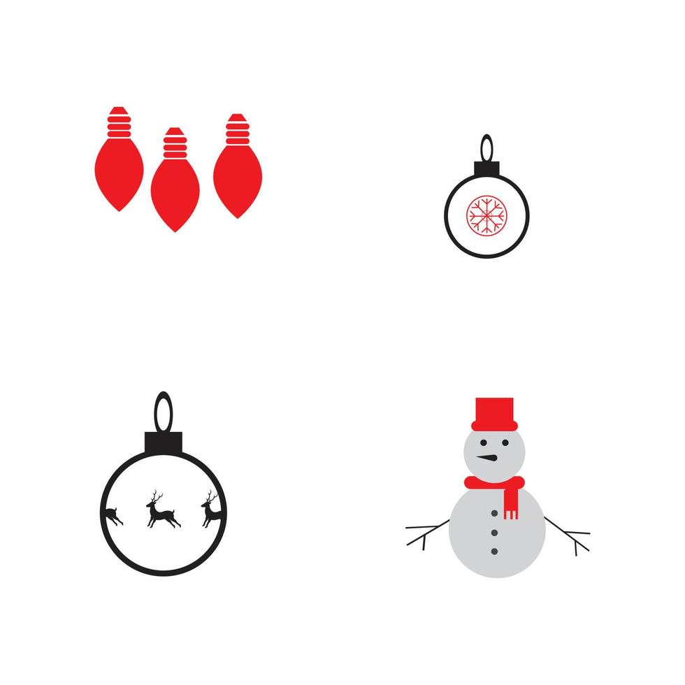 Christmas logo vector