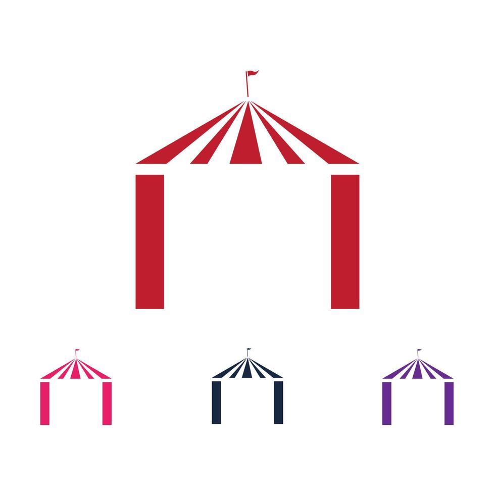 vector de logotipo de circo