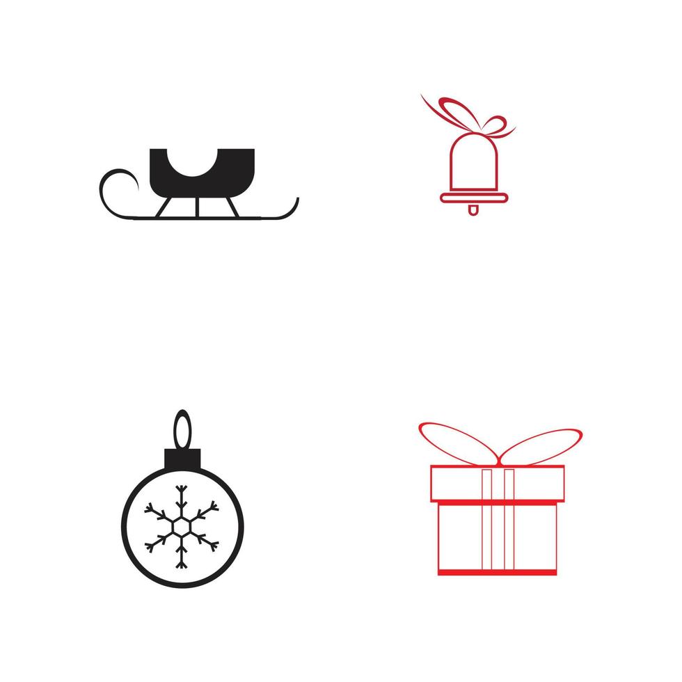 Christmas logo vector