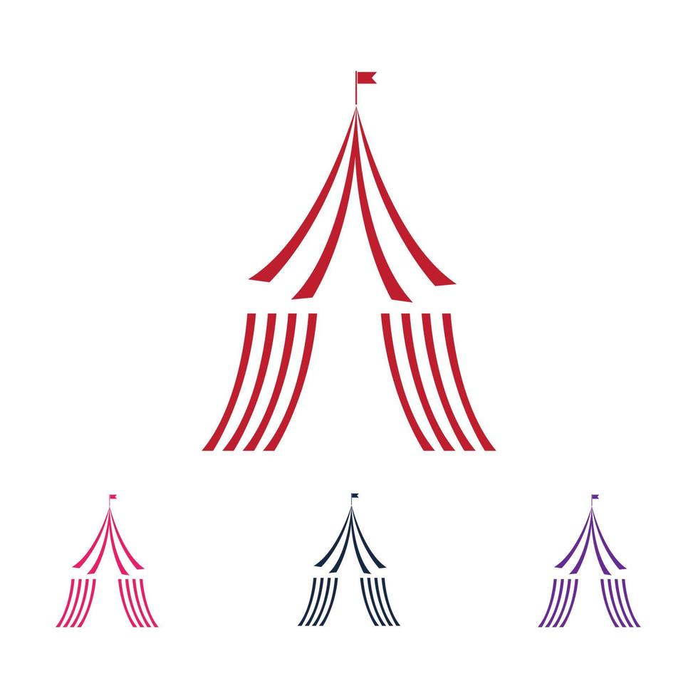 vector de logotipo de circo