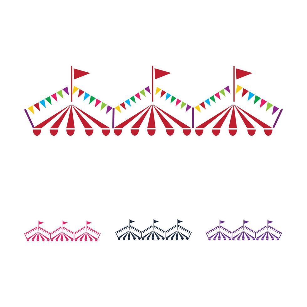 vector de logotipo de circo