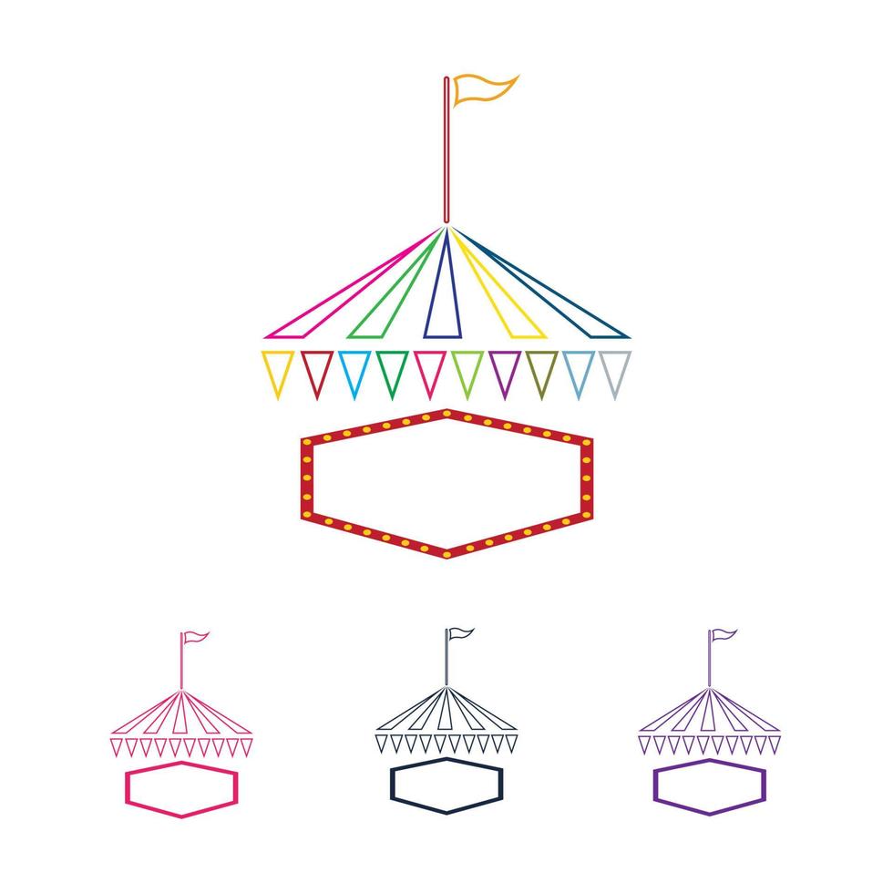 circus logo vector