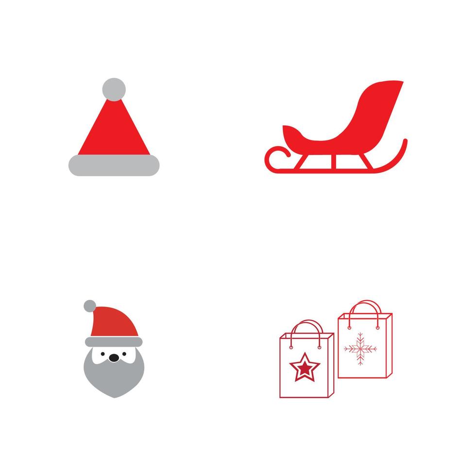 Christmas logo vector