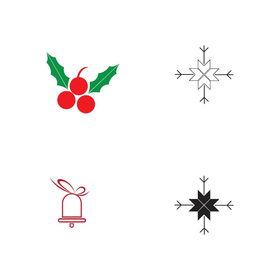 Christmas logo vector