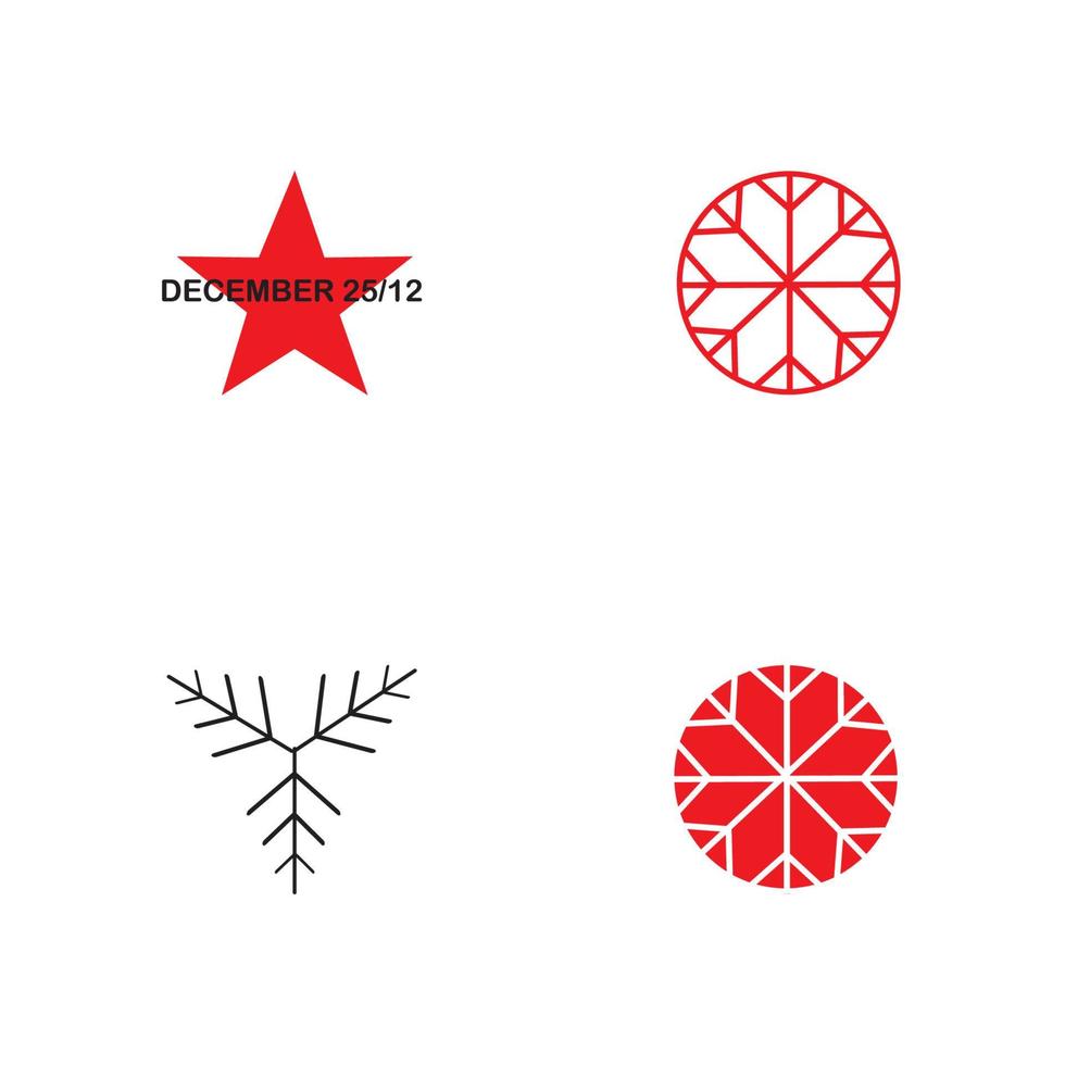 Christmas logo vector