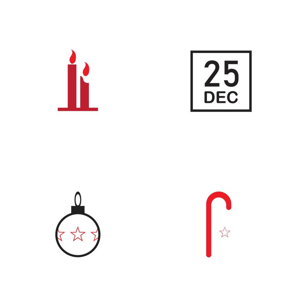 Christmas logo vector 5894725 Vector Art at Vecteezy