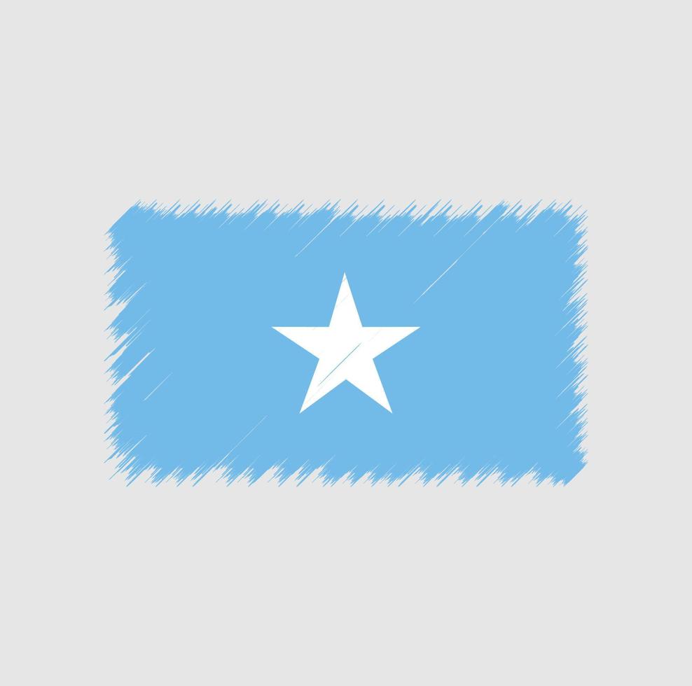 Somalia flag brush stroke 5895015 Vector Art at Vecteezy