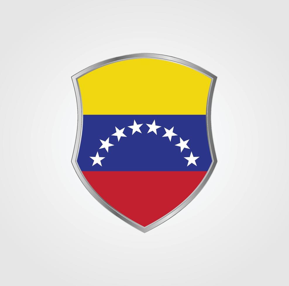 diseño de la bandera venezolana vector