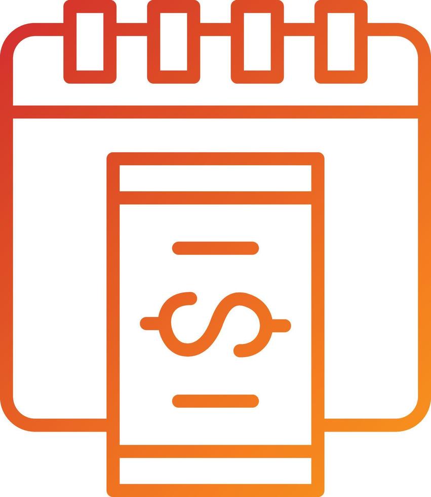 Installment Icon Style vector