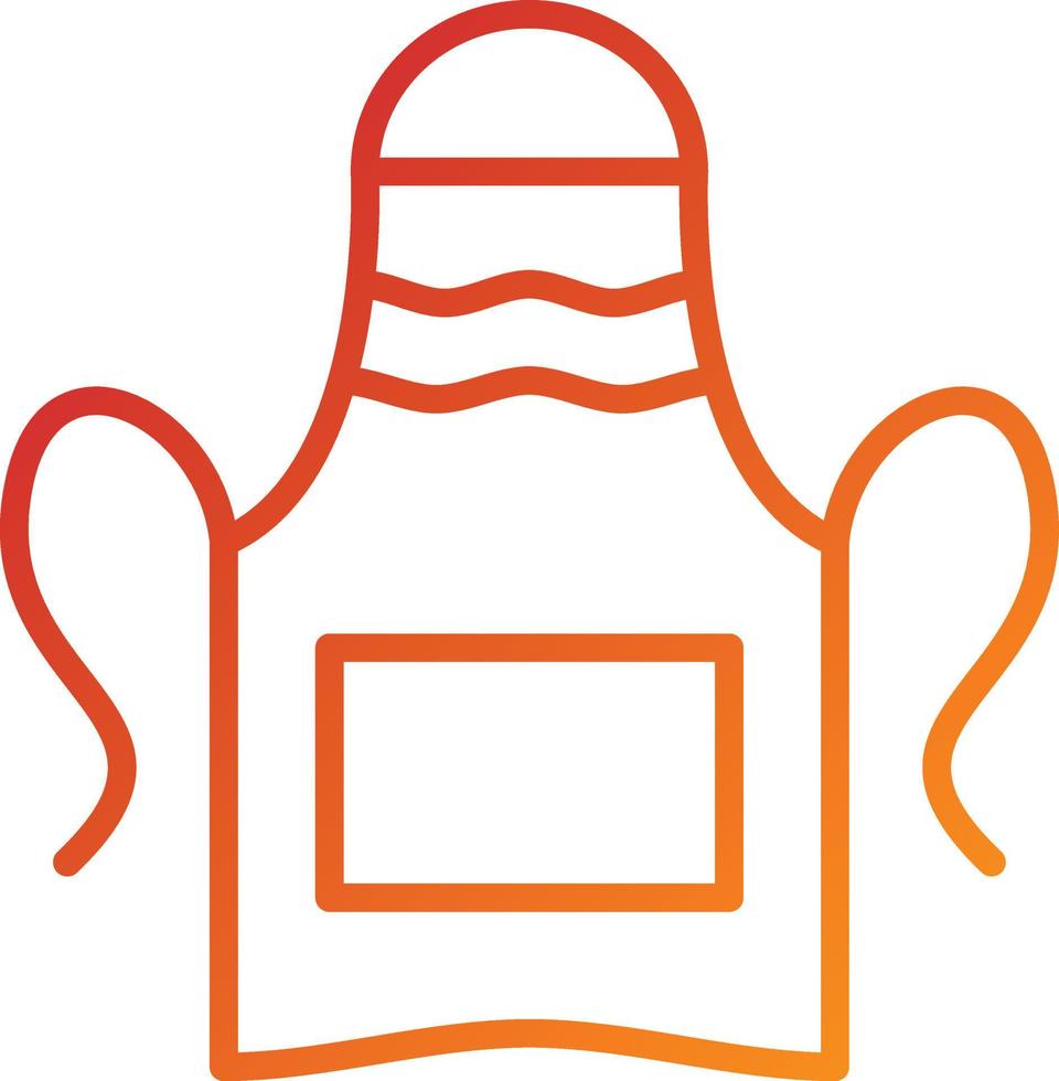 Apron Icon Style vector