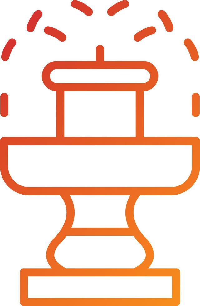 Fountain Icon Style vector
