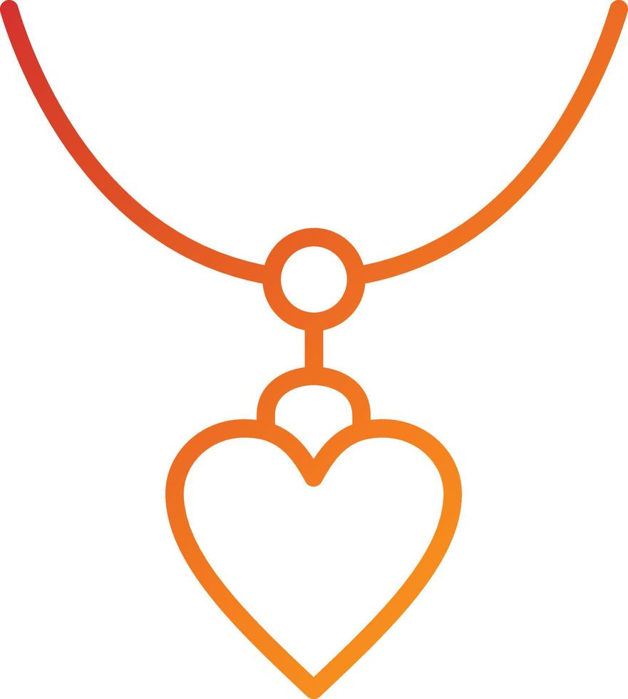 Wedding Locket Icon Style vector
