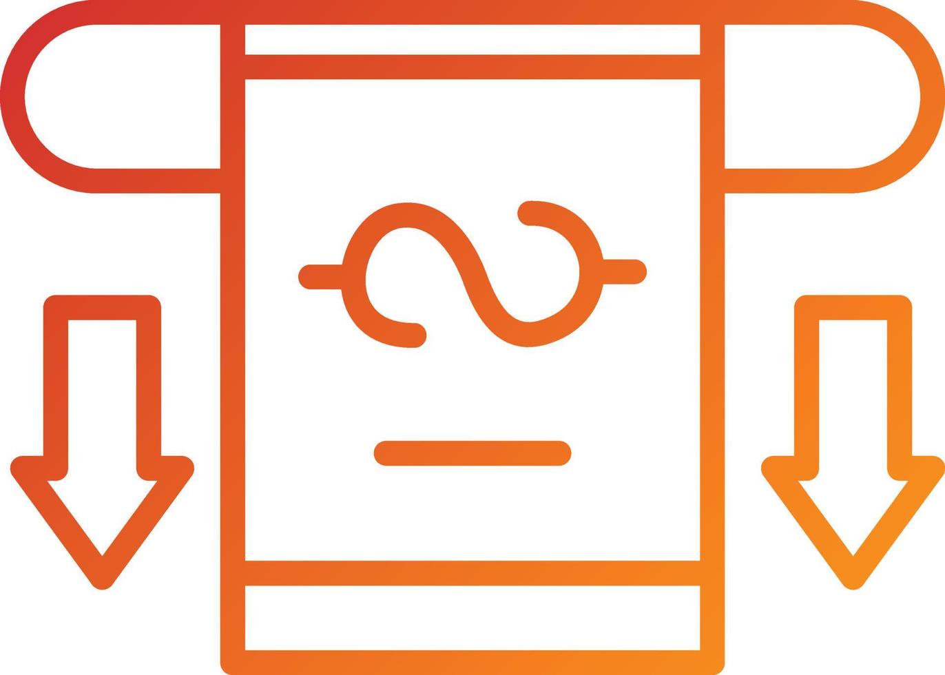 Withdraw Icon Style vector