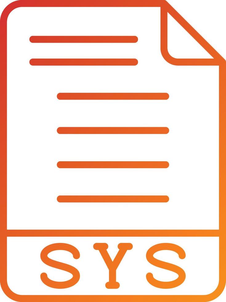 SYS Icon Style vector
