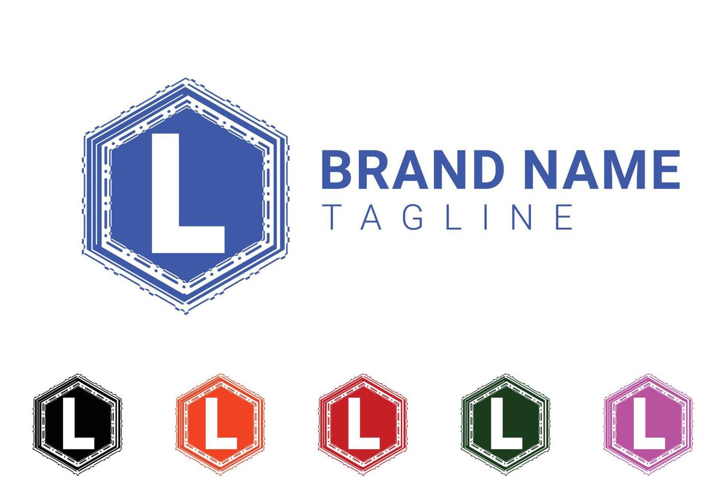 L letter new logo and icon design vector