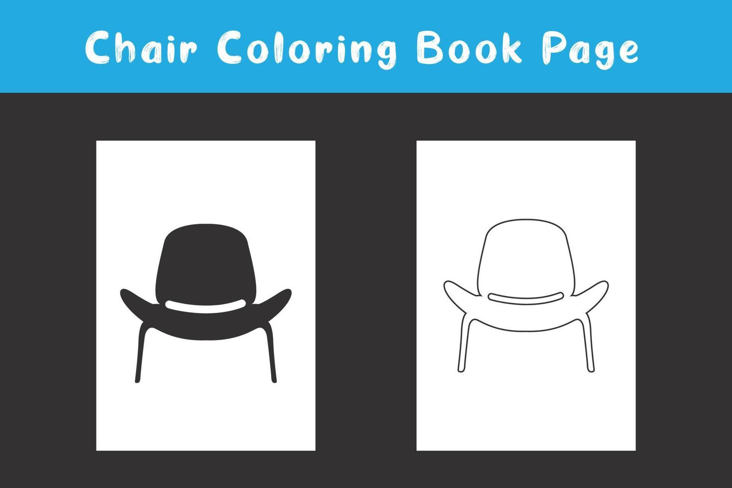 Chair Seating icon line art vector