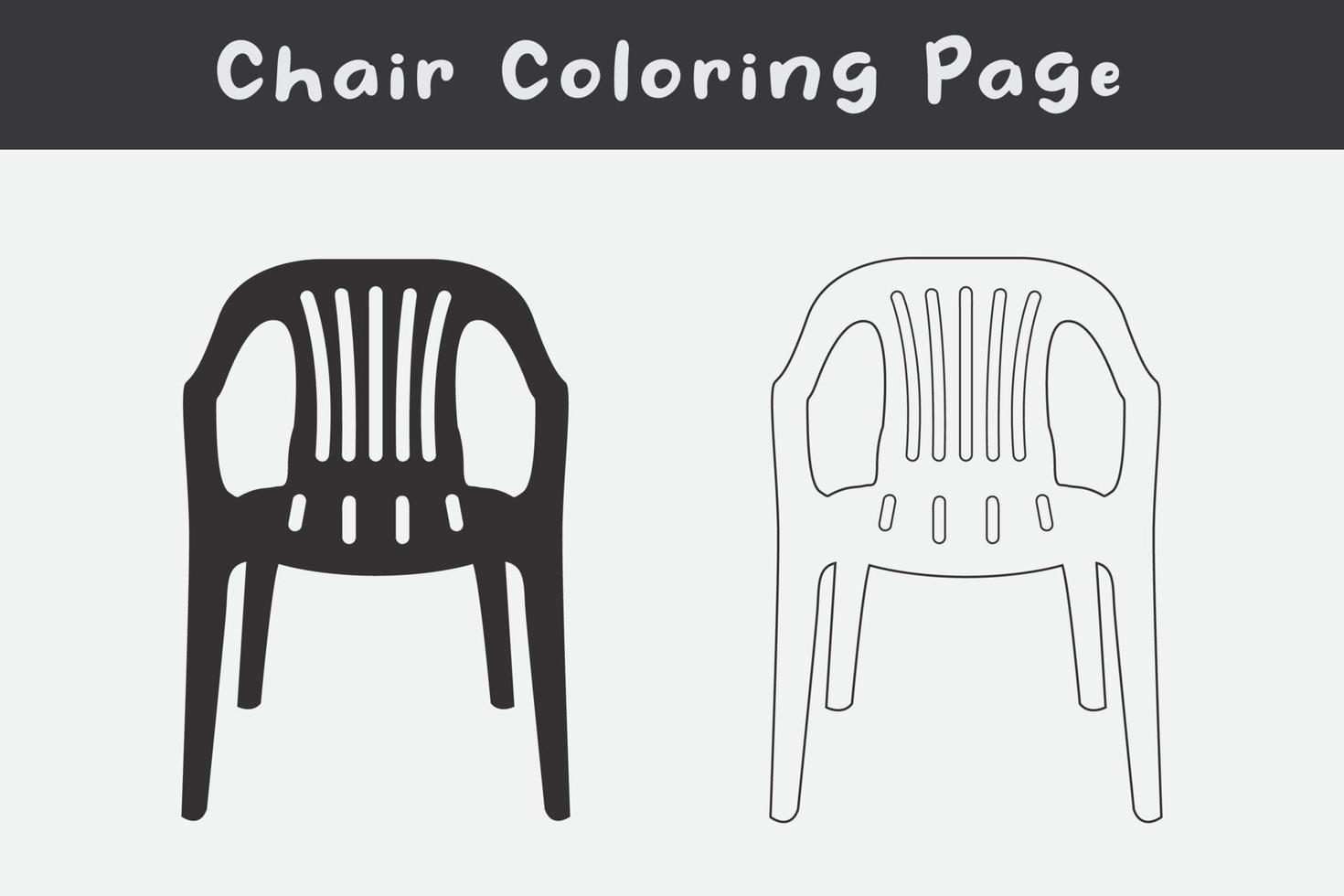 Chair Seating icon line art vector