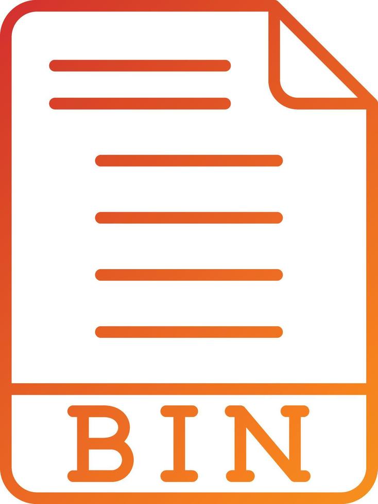 BIN Icon Style vector