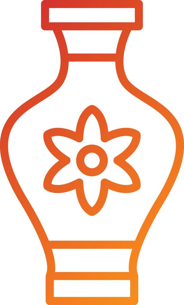 Vase Icon Style vector