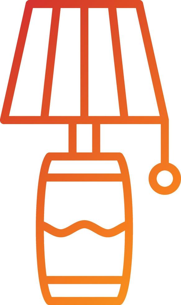 Lamp Icon Style vector