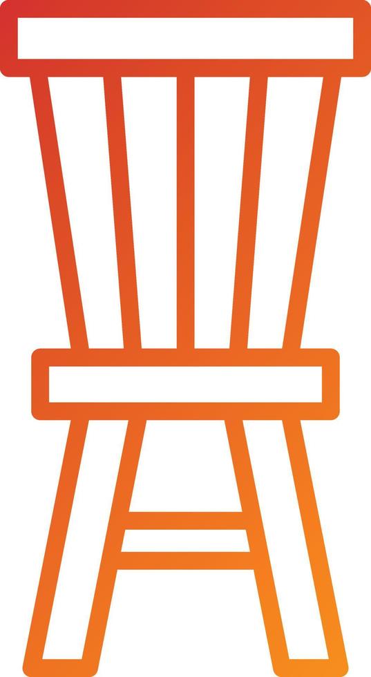Chair Icon Style vector