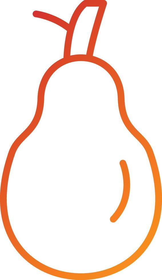 Pear Icon Style vector