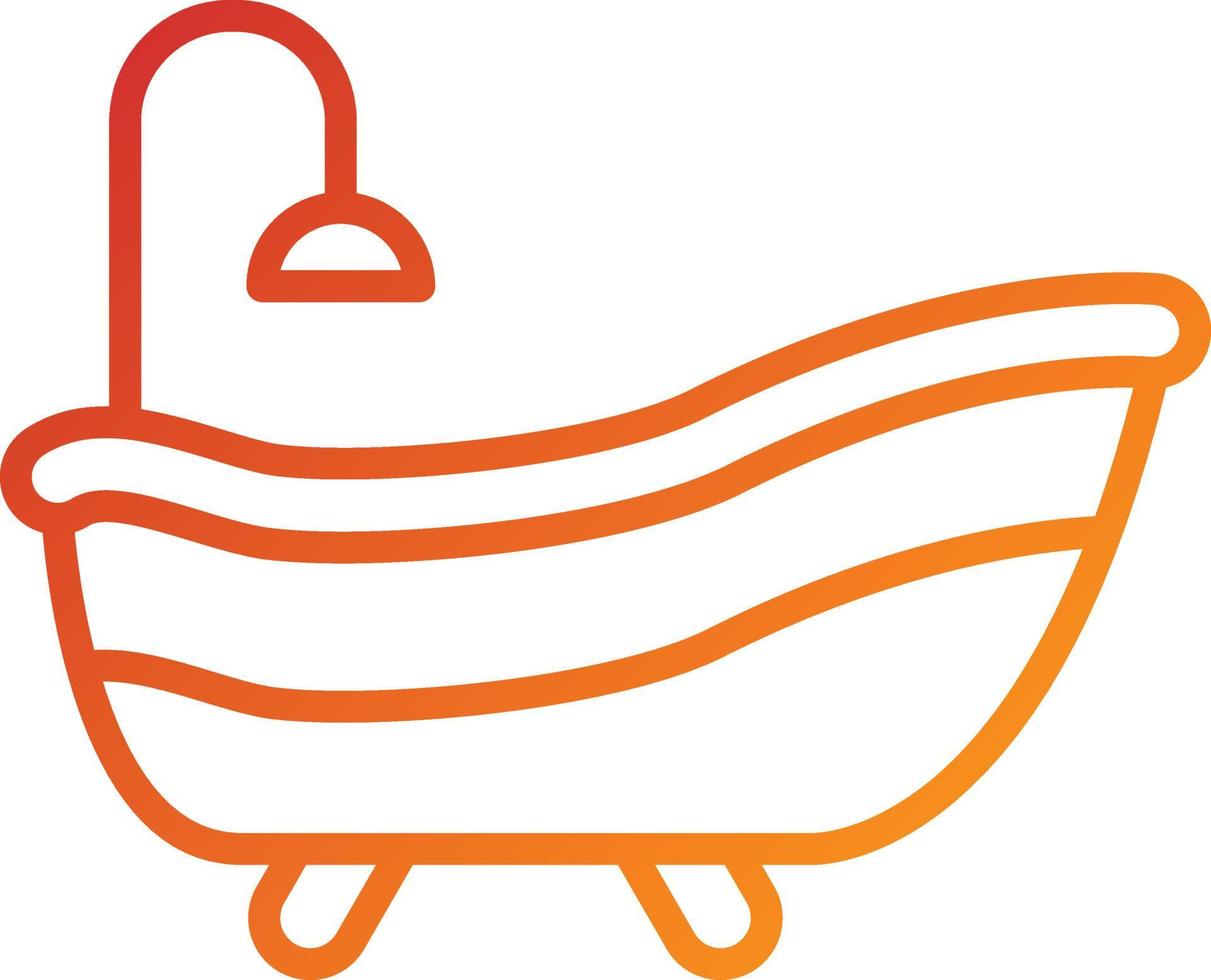 Bathtub Icon Style vector