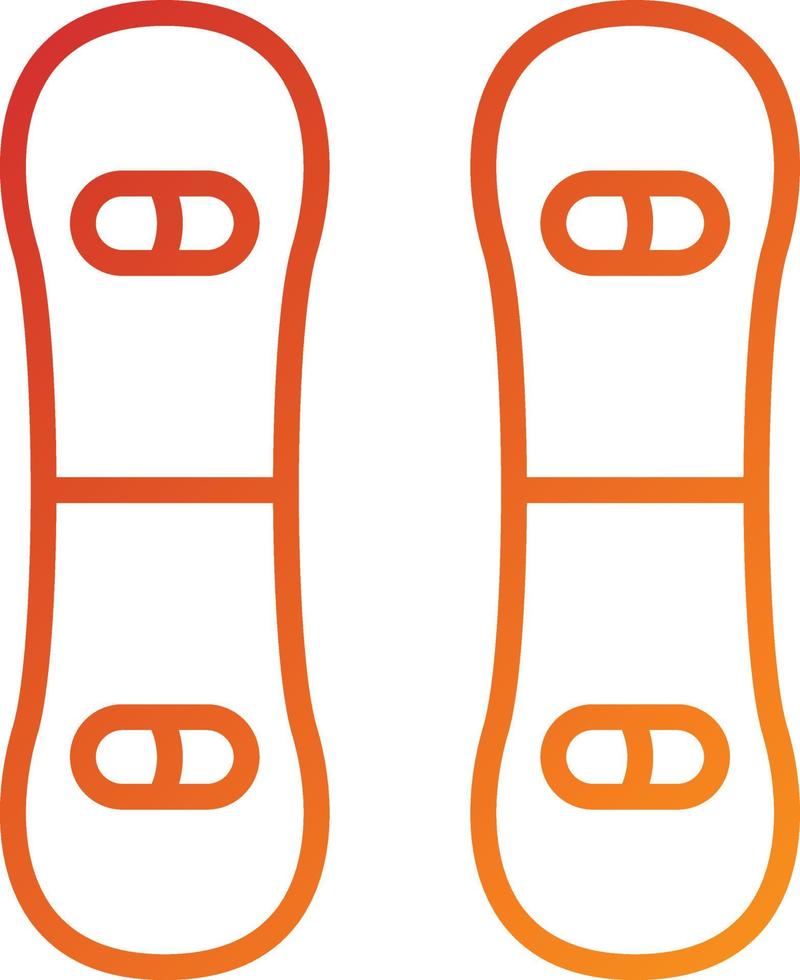 Snowboard Icon Style vector