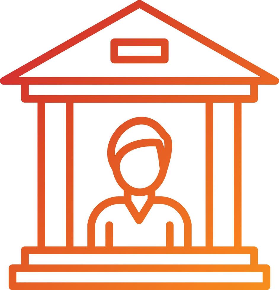 Personal Banking Icon Style vector