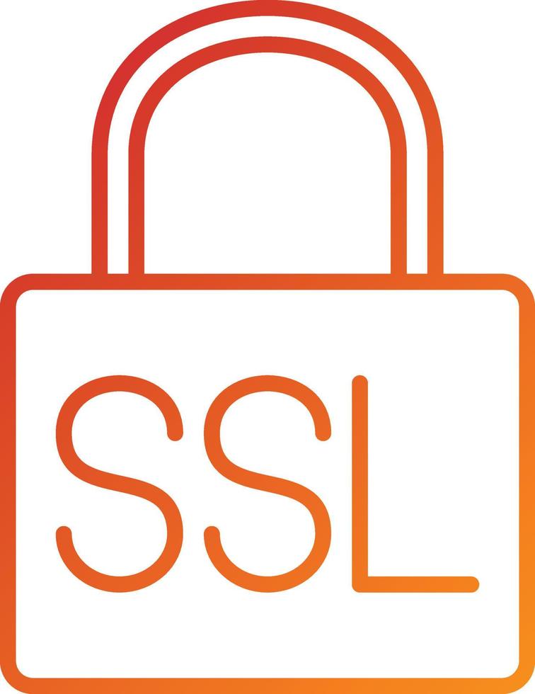 Ssl Icon Style vector