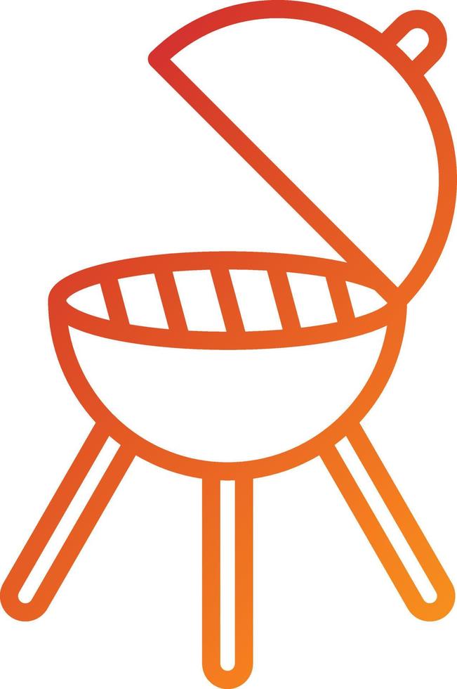 Barbecue Icon Style vector