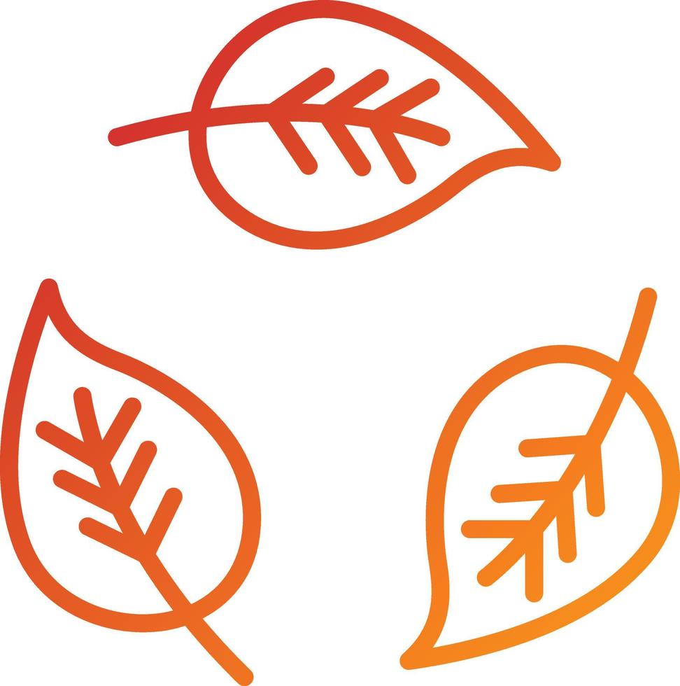 Leaf Recycle Icon Style vector