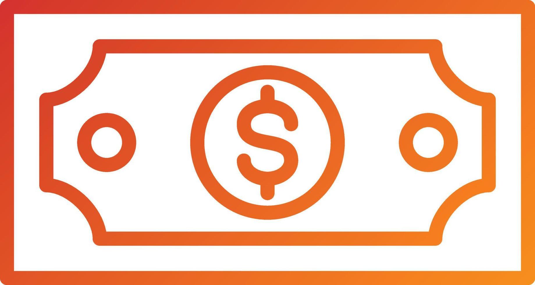 Cash Icon Style vector