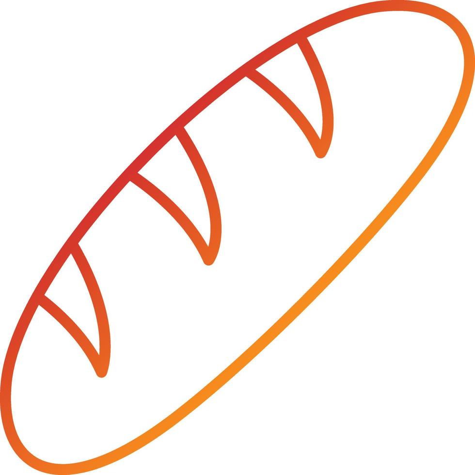 Baguette Icon Style vector